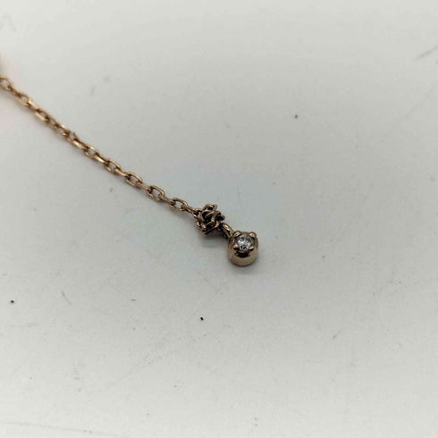 エテ ete 10k 0.02ct ダイヤモンド チェーンネックレス レディース